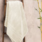 Luxe Home 1Pc Bath Towel, Lamb's Wool| 600 GSM Cotton Bamboo
