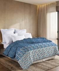 Soft Comfort Double AC Comforter, Deco Dusk |200 GSM Cotton