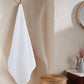 Quick Dry 1 Pc Bath Towel, White|400 GSM Cotton