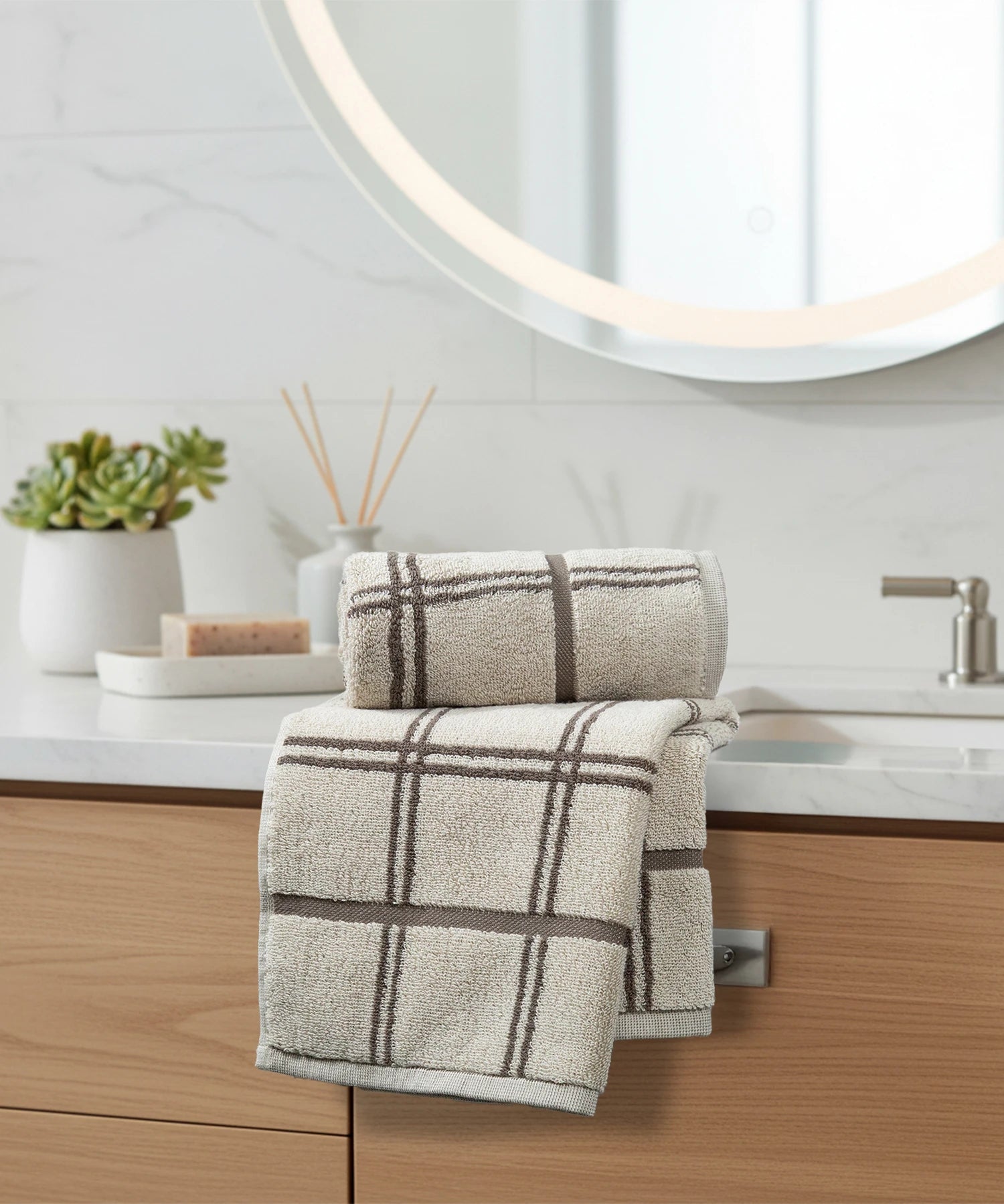 Symphony of Threads 2Pc Hand Towel, Quorra| 625 GSM Cotton