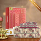 Celebration Queen Bedsheet Set, Ruhani Majenta | 144 TC Cotton| 2 Pillow Covers