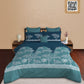 Classic Prakriti King Bedsheet Set, Vayu|210 TC Cotton|2 Pillow Covers