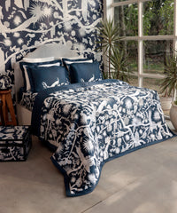 Shivan & Narresh King Bedsheet Set, Izu Juno |400TC Cotton|4 pillow covers