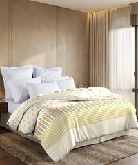 Soft Comfort Double AC Comforter, Art Age |200 GSM Cotton