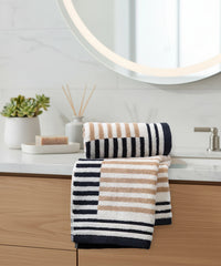 Symphony of Threads 2Pc Hand Towel, Ligne| 625 GSM Cotton