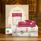 Home Essential Royal Bloom Queen Bedsheet Set, Gilded Dream Pink| 144TC Cotton| 2 Pillow Covers