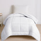 Comfort Living Solid Single AC Blanket/Comforter, Milky White|120 GSM Polyester|Reversible