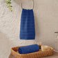 Quick Dry 2 Pc Hand Towel, Navy Blue|400 GSM Cotton