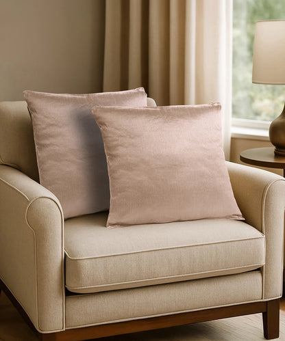 Everyday Solid Single Cushion, 250 GSM, 40 cm x 40 cm, Latte