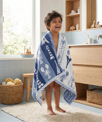 Juniors Bath Towel, Wander| 550 GSM | 100% Premium Cotton