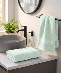 Indulgence 2Pc Hand Towel, Fair Jade|600 GSM Cotton