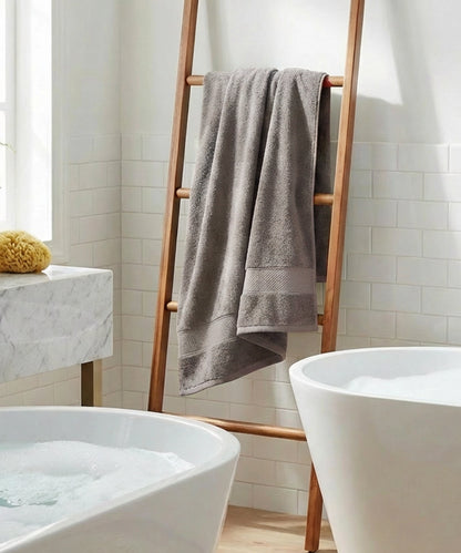 Urban Comfort Bath Towel, Charcoal| 450 GSM Cotton