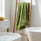 Urban Comfort Bath Towel, Olive| 450 GSM Cotton