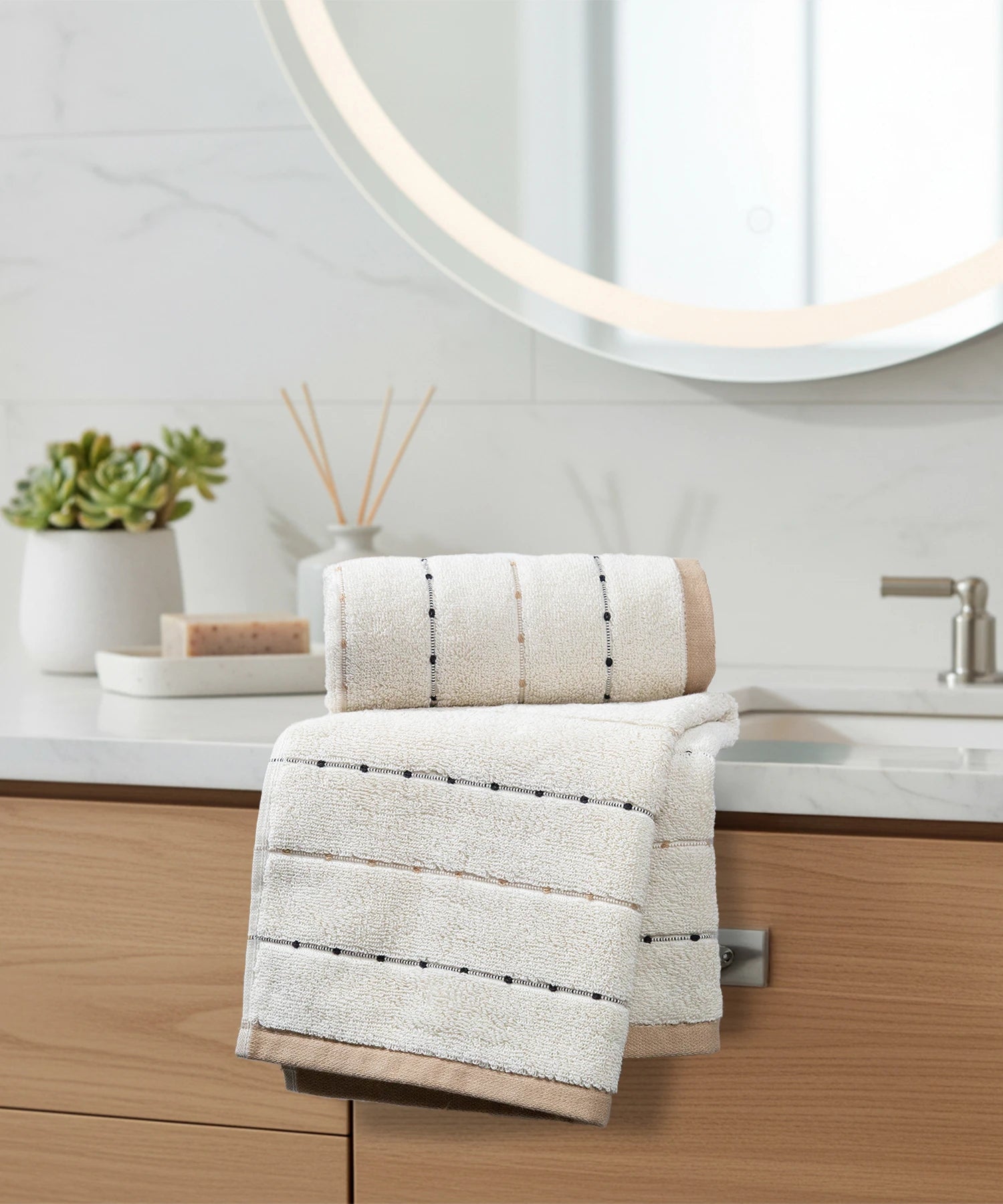 Symphony of Threads 2Pc Hand Towel, Thryve| 625 GSM Cotton