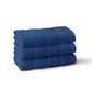 Quick Dry 3 Pc Wash Towel, Navy Blue|400 GSM Cotton