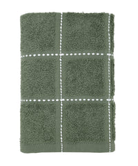 Dusk & Dawn Castor Grey 2 Hand Towel, 400 GSM, Cotton Rich, Weft Insert Solid Towel, Grey