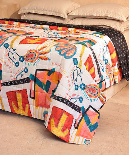 Shivan & Narresh for myTrident King Comforter, 400TC, SUROCCO