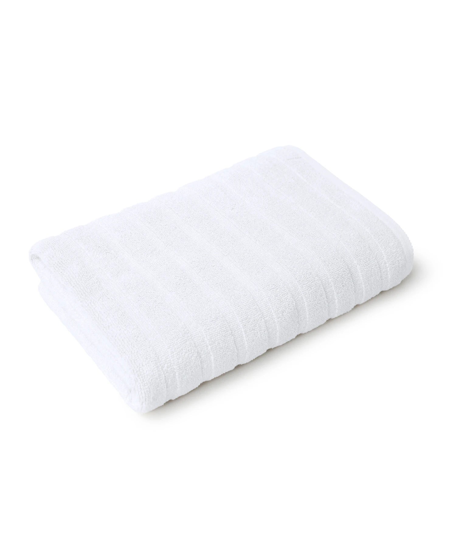 Quick Dry 1 Pc Bath Towel, White|400 GSM Cotton