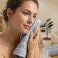 Quick Dry 3 Pc Face Towel, Charcoal Grey|400 GSM Cotton