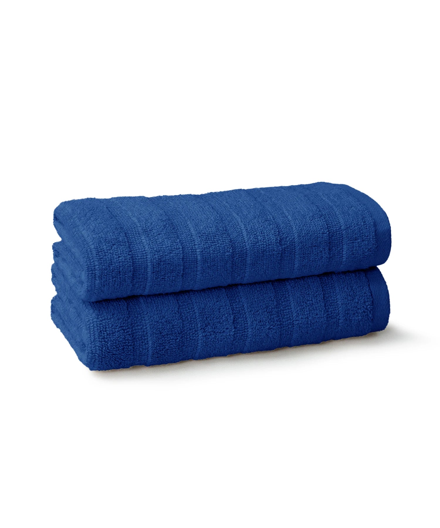 Quick Dry 2 Pc Hand Towel, Navy Blue|400 GSM Cotton
