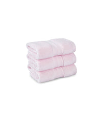 Luxury 3 Pc Face Towel Set, Blush Pink|625 GSM Premium Cotton| Antimicrobial
