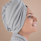 Urban Comfort Headwrap,100% Cotton, Light Weight, Durable Lunar Rock