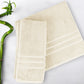 Luxe Home 1Pc Bath Towel, Lamb's Wool| 600 GSM Cotton Bamboo