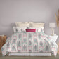 Celebration Queen Bedsheet Set, Mehira Pink | 144 TC Cotton| 2 Pillow Covers