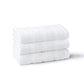 Quick Dry 3 Pc Wash Towel, White|400 GSM Cotton