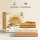 Classic Prakriti King Bedsheet Set, Arogya|210 TC Cotton|2 Pillow Covers