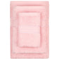 Celebration Powder Pink 4Pc Set Towel Gift Set, 450 Gsm, 100% Cotton, Solid