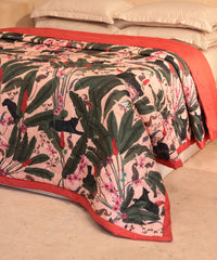 Shivan & Narresh Trousseau Set, Palmera|400 TC Cotton Poly|7 Pc Set