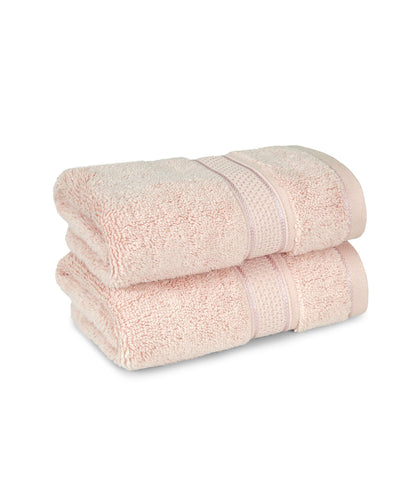 Indulgence 2Pc Hand Towel, Basic Pink|600 GSM Cotton