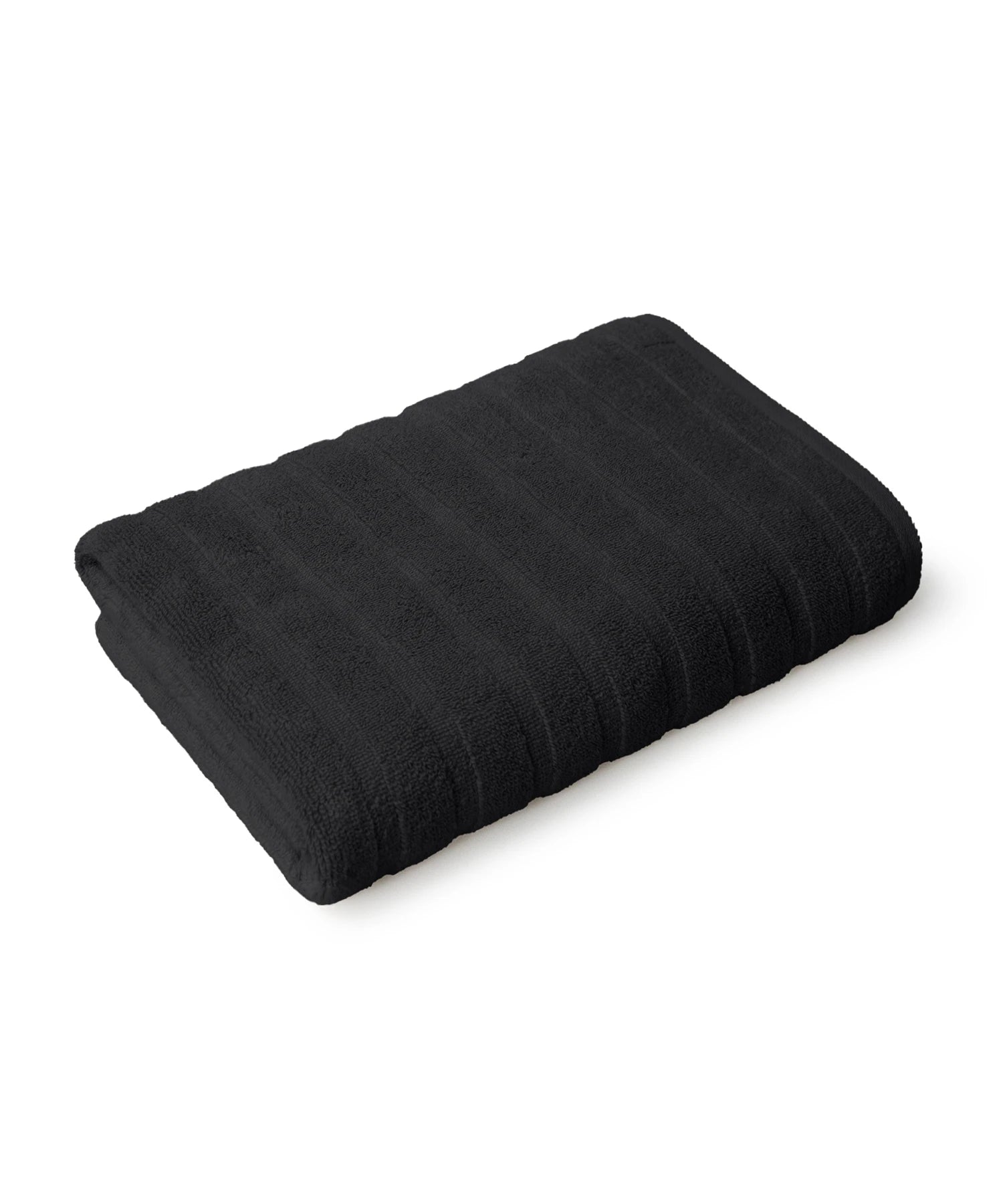 Quick Dry 1 Pc Bath Towel,Black|400 GSM Cotton