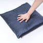 Everyday Solid Single Cushion, 250 GSM, 40 cm x 40 cm, Blue Glory