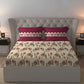 Celebration Queen Bedsheet Set, Ruhani Majenta | 144 TC Cotton| 2 Pillow Covers