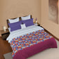Classic Prakriti King Bedsheet Set, Taran|210 TC Cotton|2 Pillow Covers