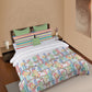 Classic Prakriti King Bedsheet Set, Urja|210 TC Cotton|2 Pillow Covers