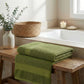 Urban Comfort Bath Towel, Olive| 450 GSM Cotton