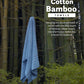 Luxe Home 1Pc Bath Towel, Sea Blue| 600 GSM Cotton Bamboo