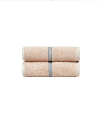 Urban Comfort 2 Pc Hand Towel Set,Hexa Brown| 450 GSM Cotton|Dry Fast