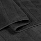Quick Dry 3 Pc Wash Towel, Black|400 GSM Cotton
