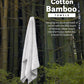 Luxe Home 1Pc Bath Towel, Silver| 600 GSM Cotton Bamboo