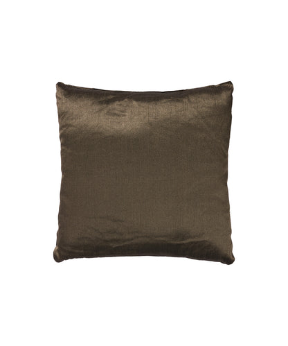 Everyday Solid Single Cushion, 250 GSM, 40 cm x 40 cm, Walnut