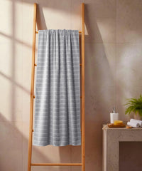 Quick Dry 1 Pc Bath Towel,Charcoal Grey|400 GSM Cotton
