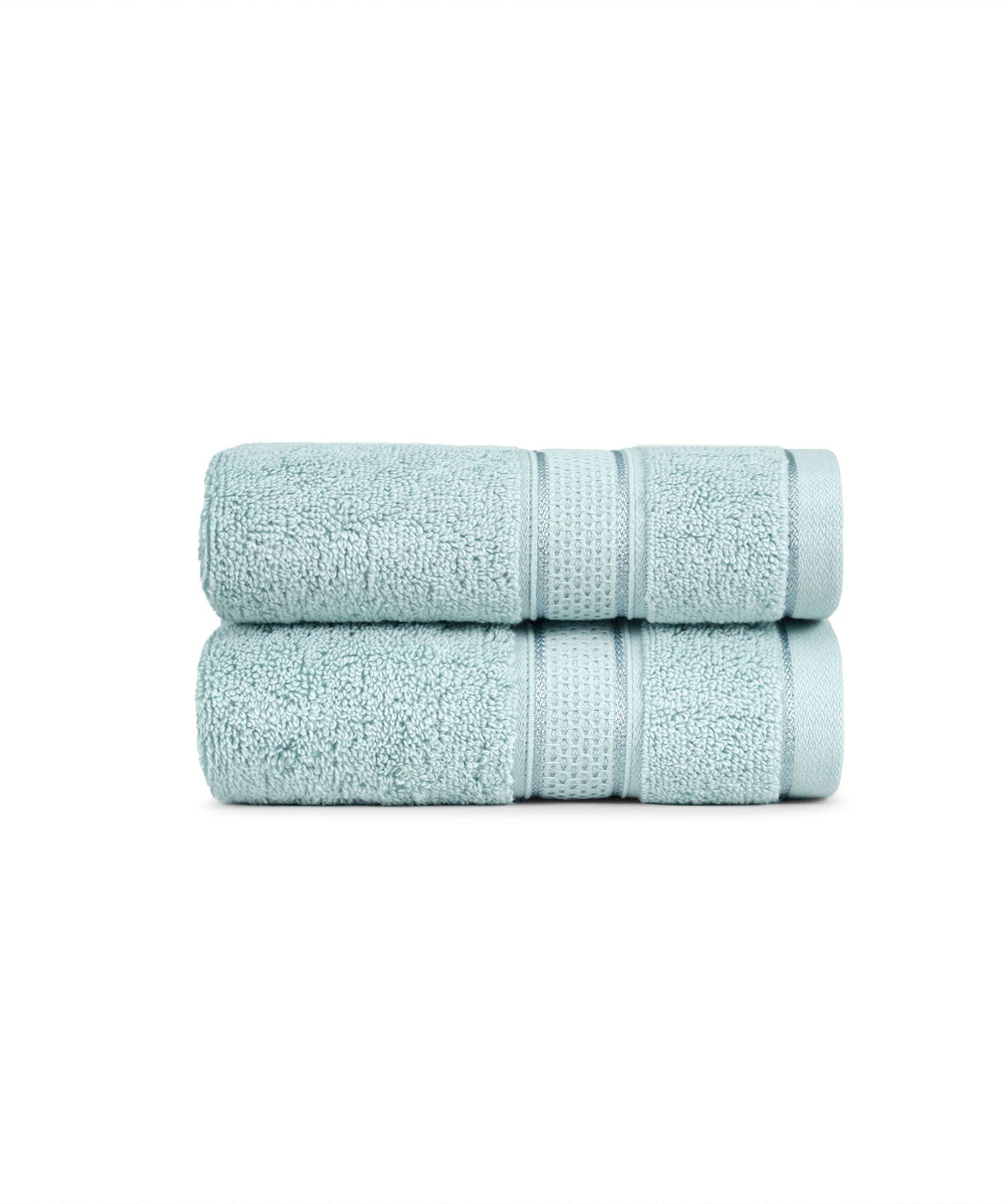 Indulgence 2Pc Hand Towel, Aqua Fresh|600 GSM Cotton