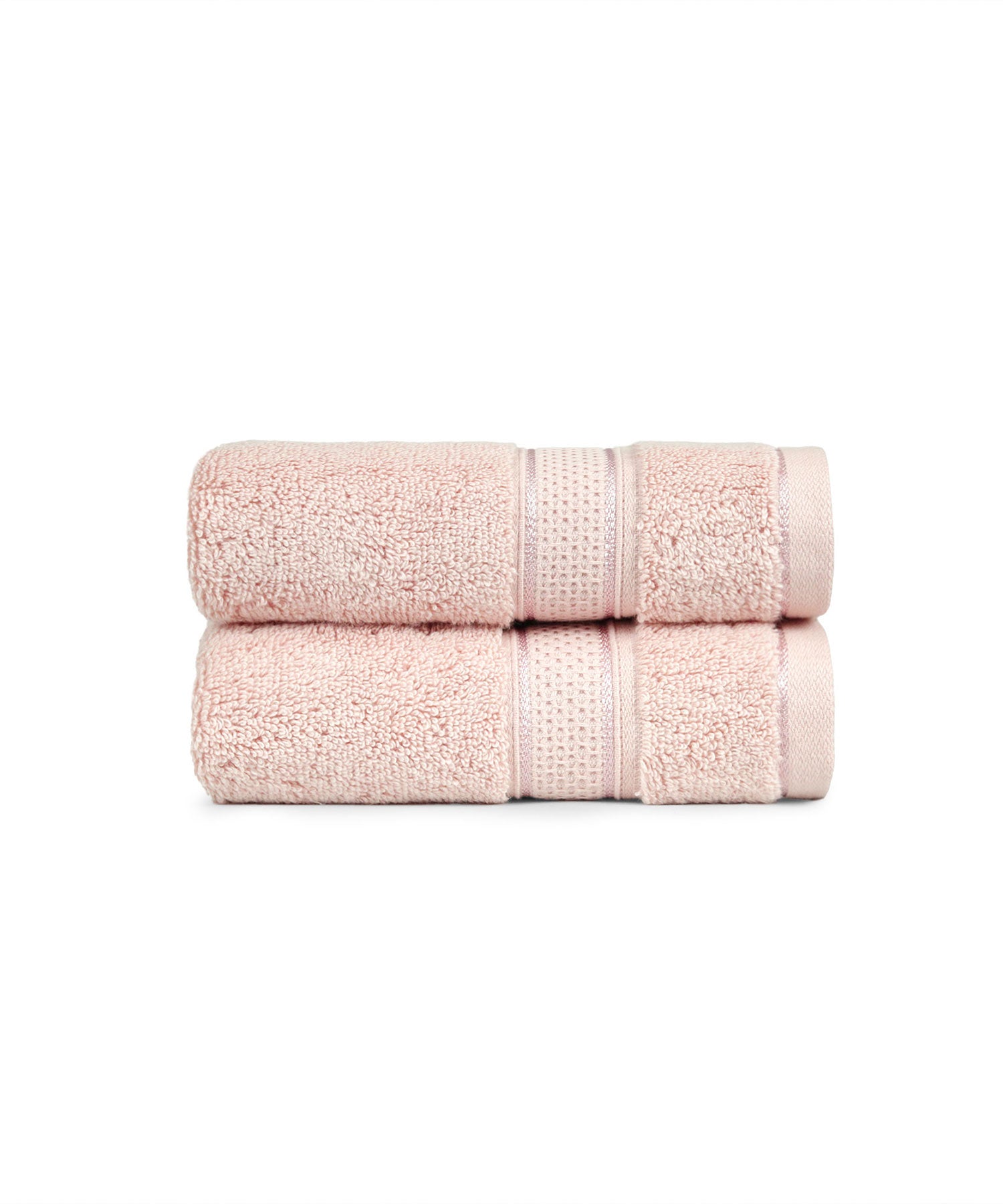 Indulgence 2Pc Hand Towel, Basic Pink|600 GSM Cotton