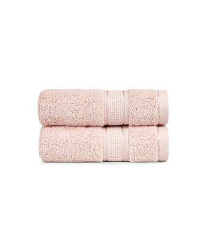 Indulgence 2Pc Hand Towel, Basic Pink|600 GSM Cotton