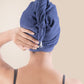 Urban Comfort Headwrap,100% Cotton, Light Weight, Durable Deep Cobalt