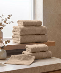 Soft Comfort 6Pc Towel Set, Acron|509 GSM Cotton|Air Rich Technology
